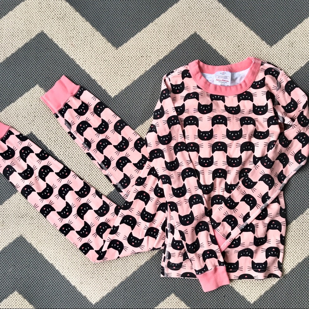 Hanna Andersson cat pajamas